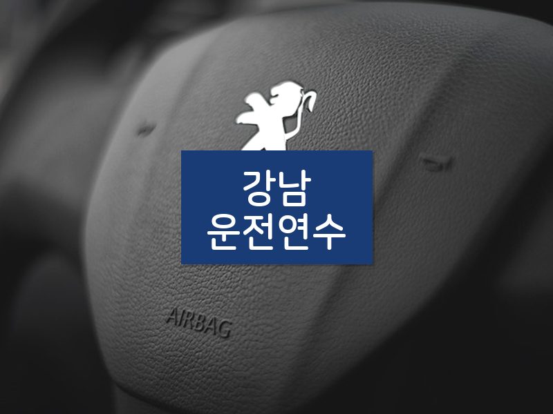 강남운전연수 후기