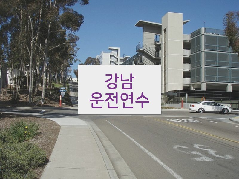강남운전연수 후기