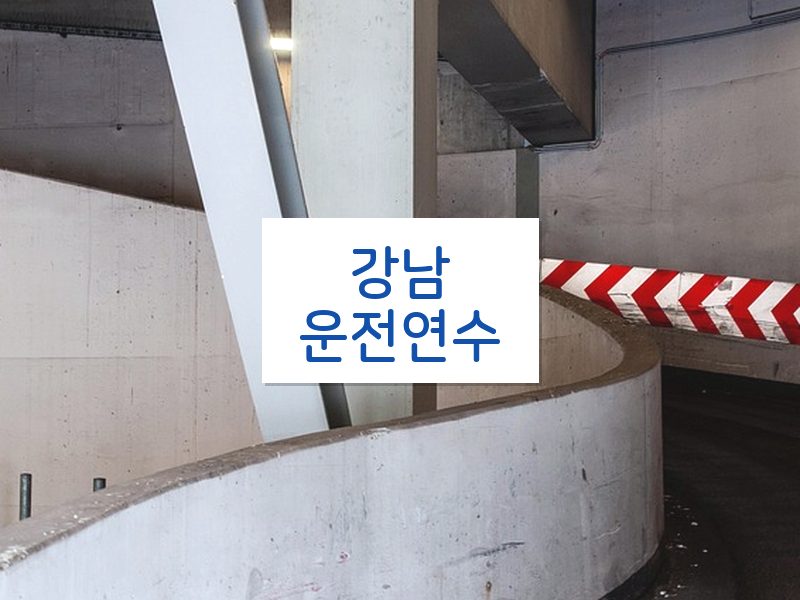 강남운전연수 후기