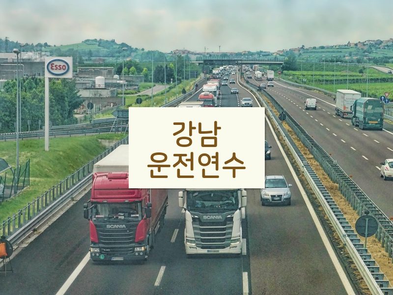 강남운전연수 후기