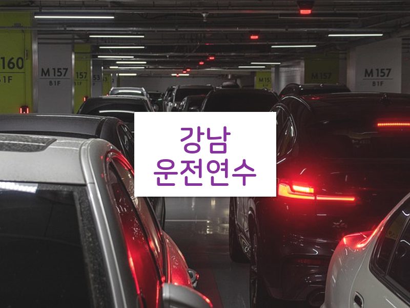 강남운전연수 후기