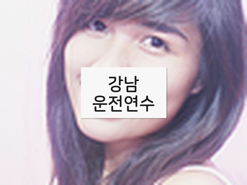 강남운전연수 후기