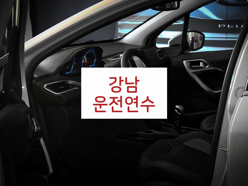 강남운전연수 후기