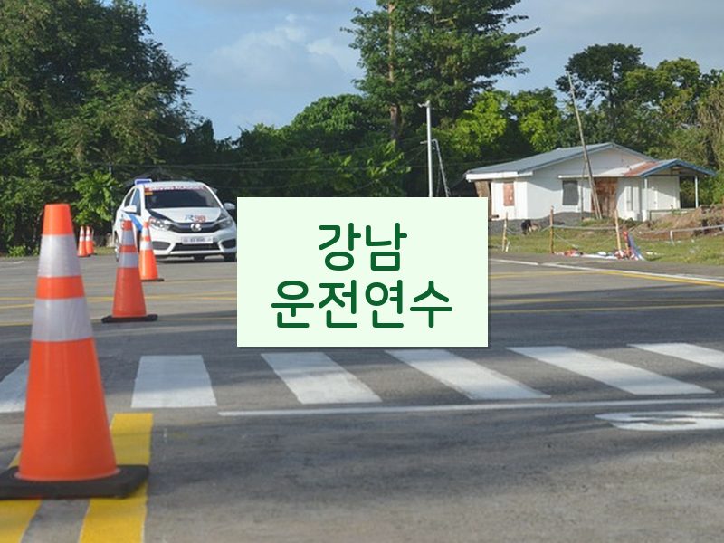 강남운전연수 후기