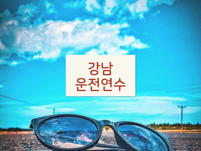 강남운전연수 후기