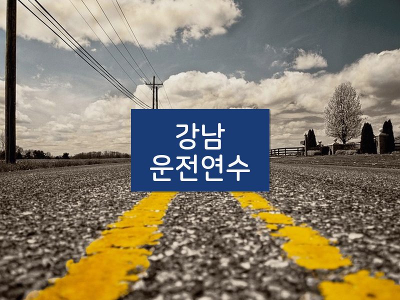강남운전연수 후기