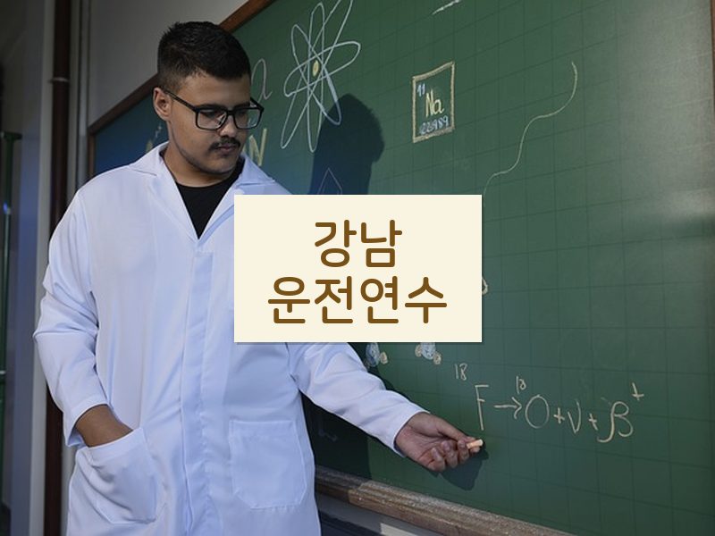 강남운전연수 후기
