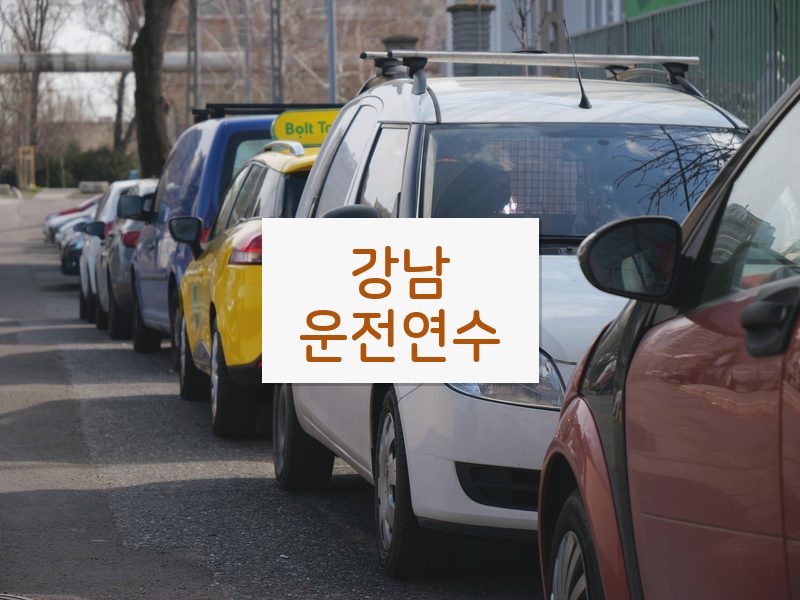 강남운전연수 후기