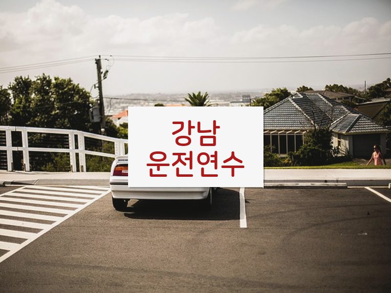 강남운전연수 후기