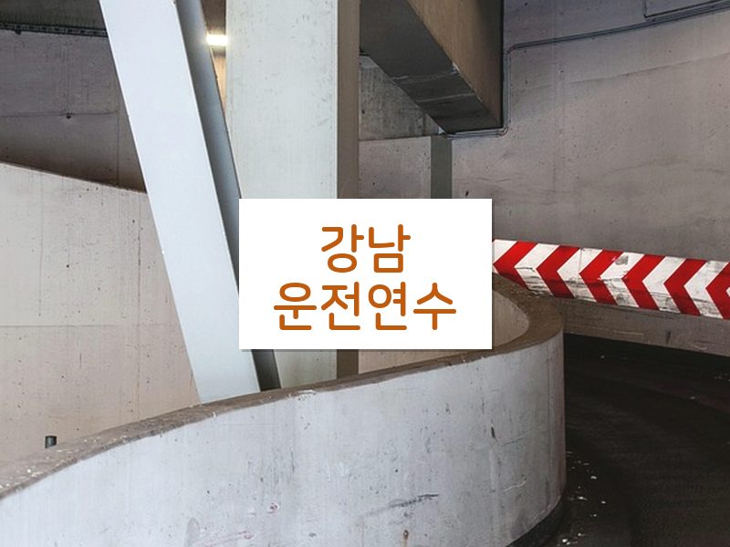 강남운전연수 후기