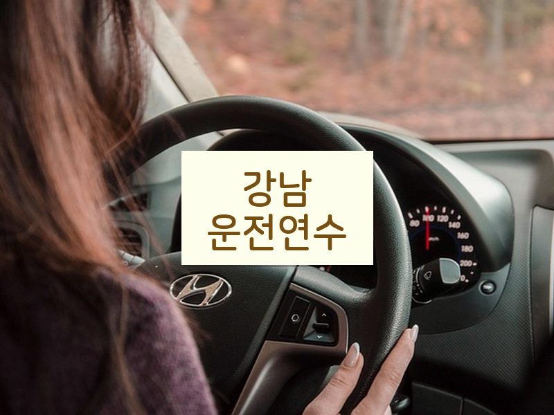 강남운전연수 후기