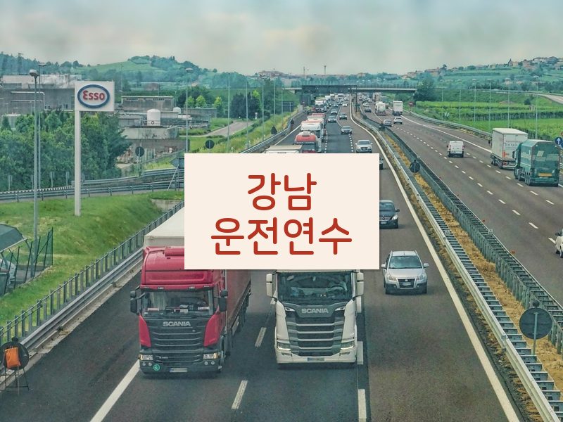 강남운전연수 후기
