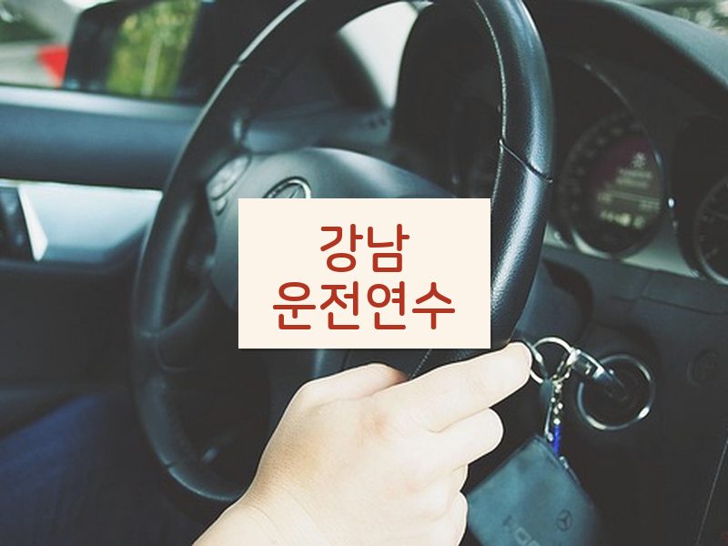 강남운전연수 후기