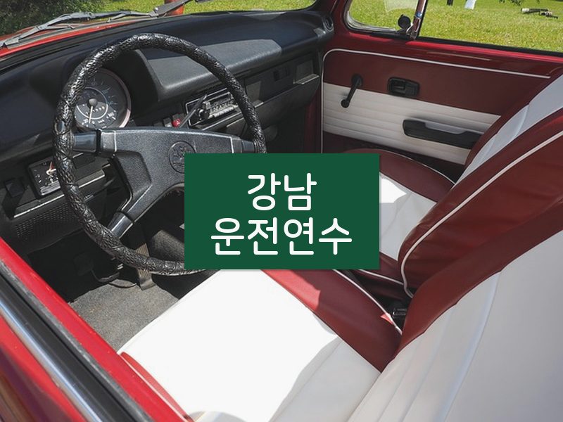 강남운전연수 후기