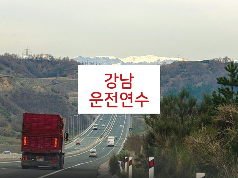 강남운전연수 후기