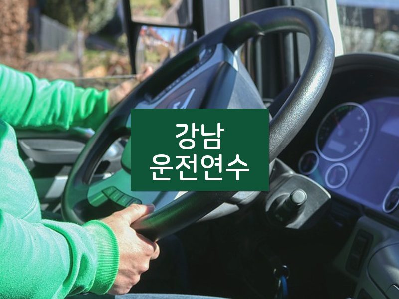 강남운전연수 후기