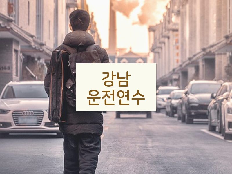 강남운전연수 후기