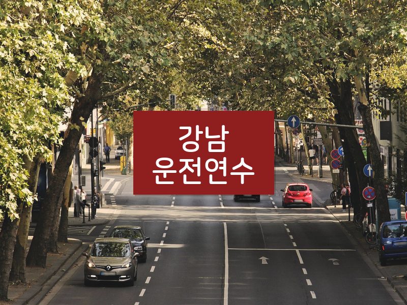 강남운전연수 후기
