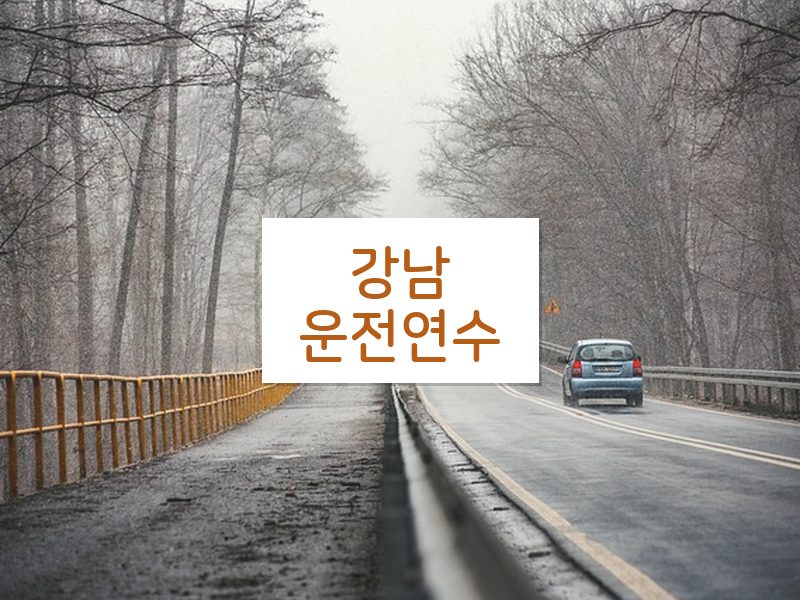 강남운전연수 후기
