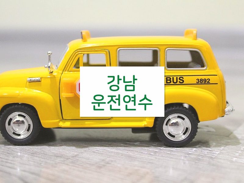 강남운전연수 후기