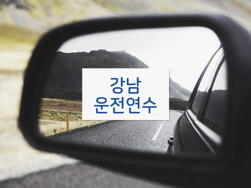 강남운전연수 후기