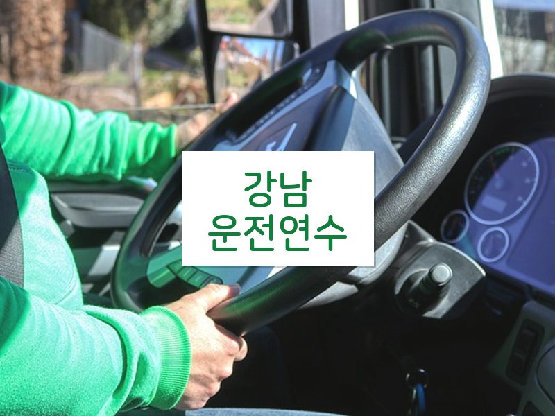 강남운전연수 후기