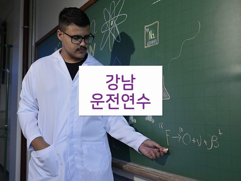 강남운전연수 후기