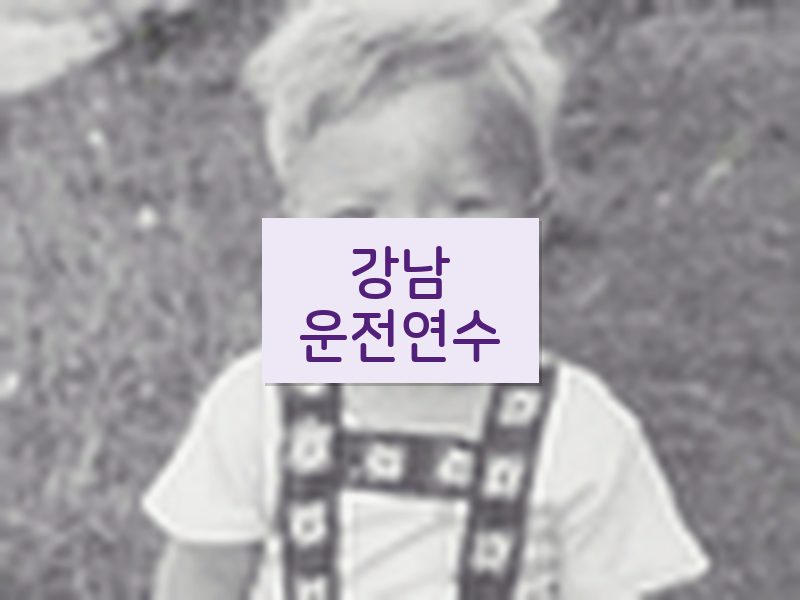강남운전연수 후기