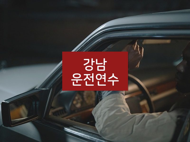 강남운전연수 후기