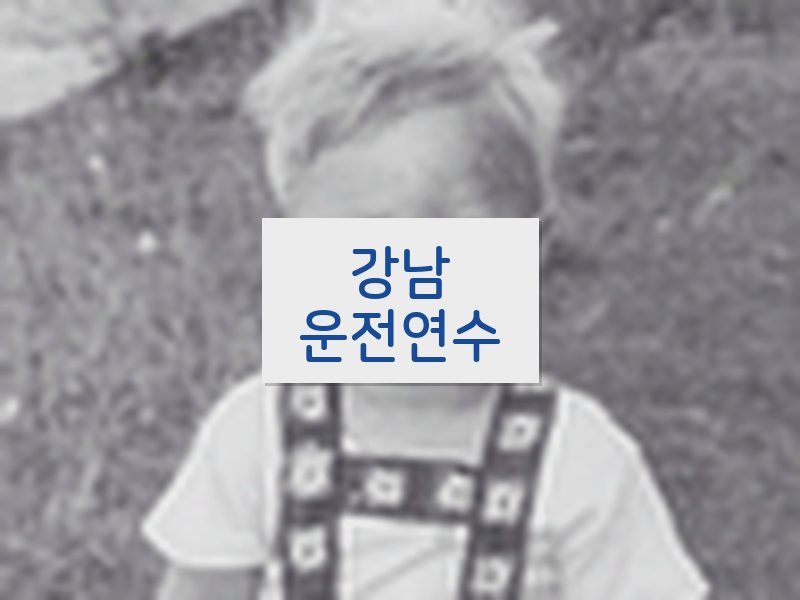 강남운전연수 후기