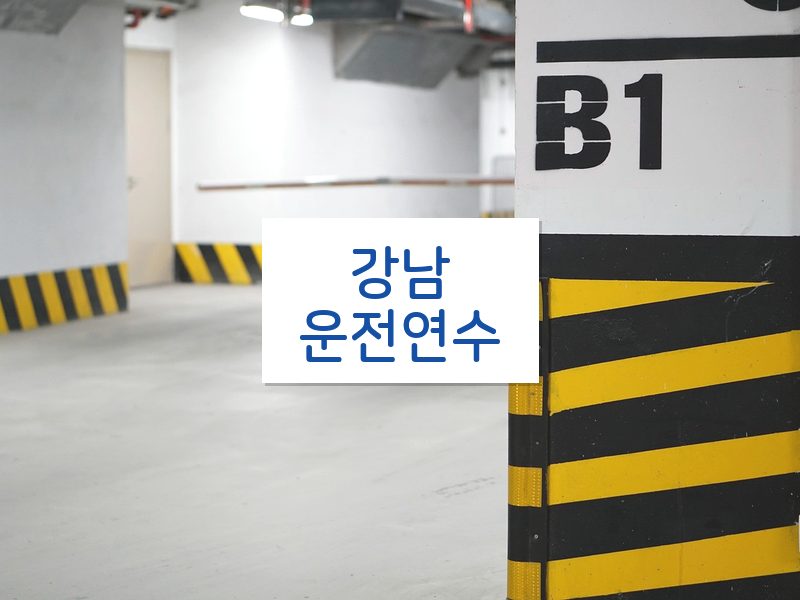 강남운전연수 후기