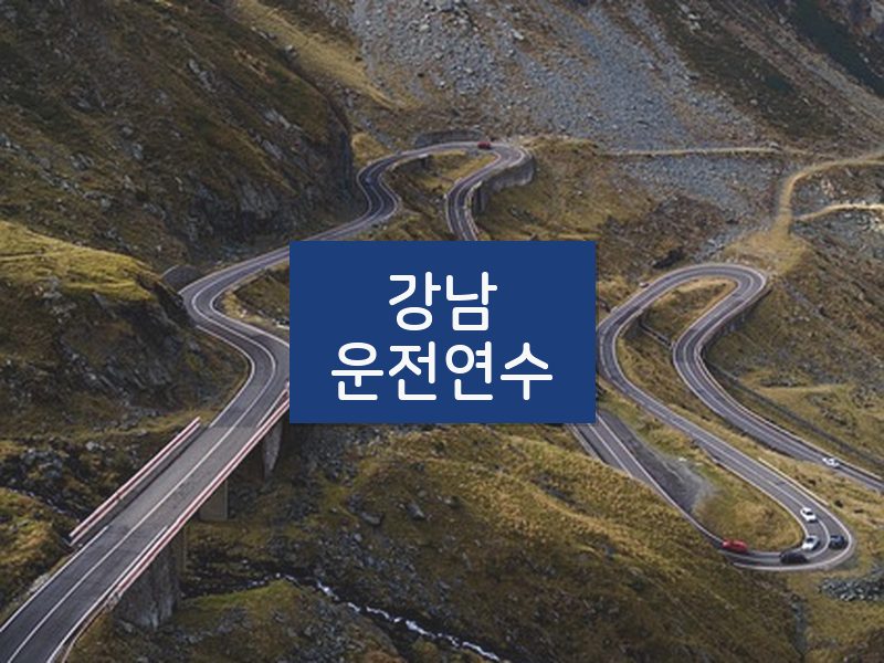 강남운전연수 후기