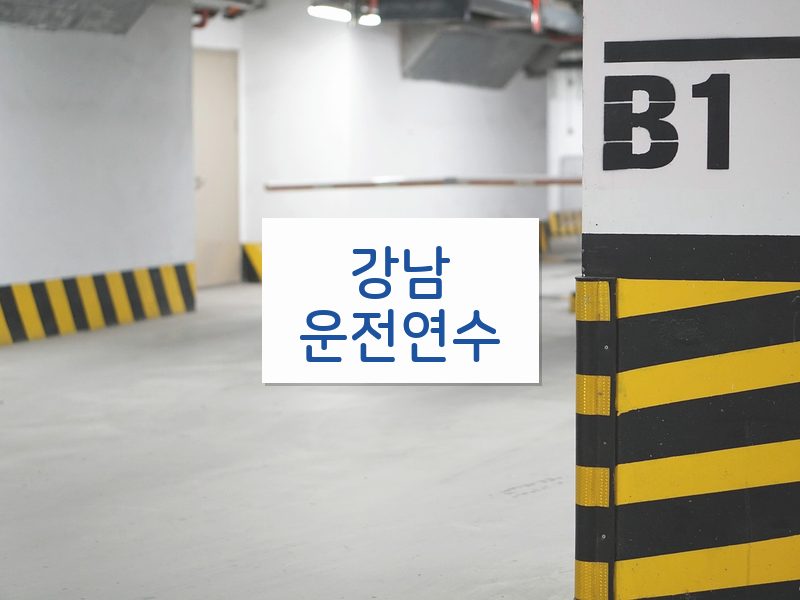 강남운전연수 후기