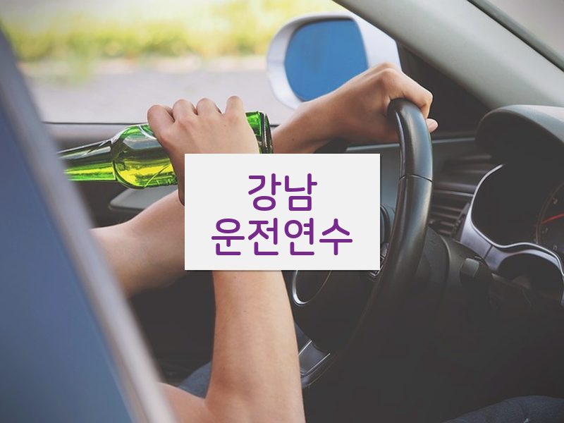 강남운전연수 후기