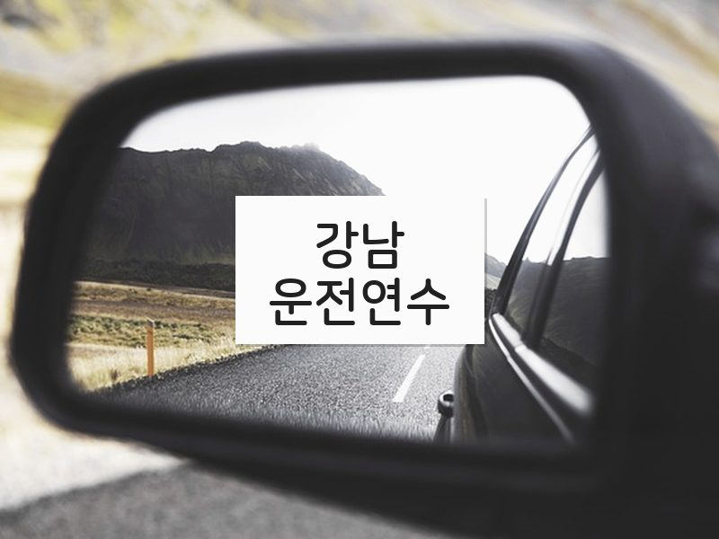 강남운전연수 후기
