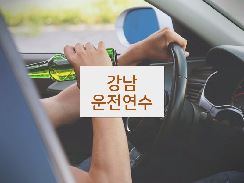 강남운전연수 후기