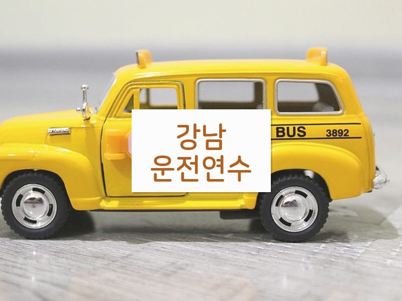 강남운전연수 후기