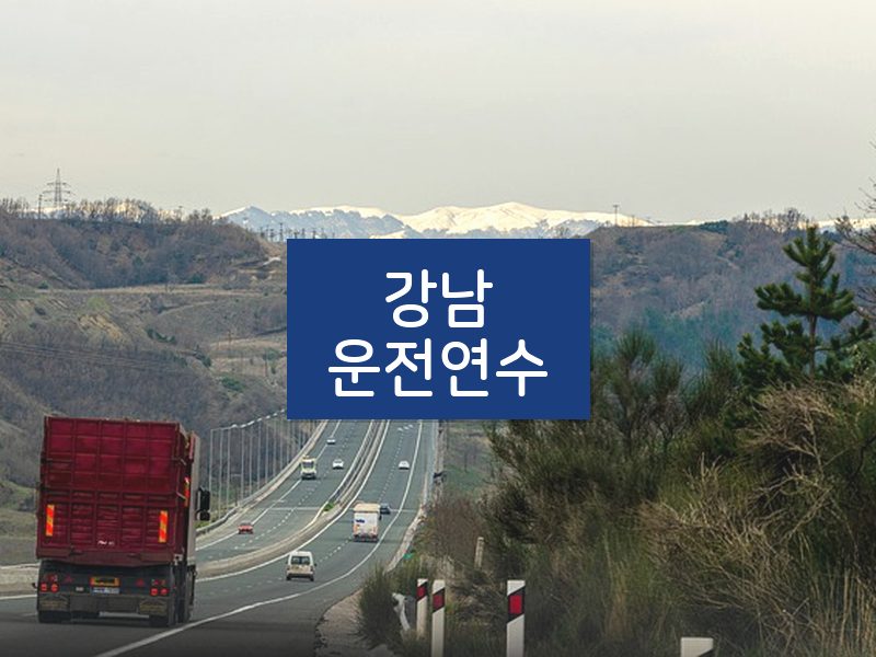 강남운전연수 후기