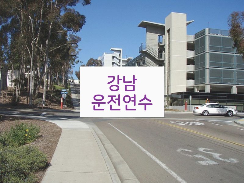 강남운전연수 후기