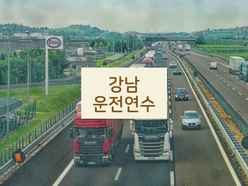 강남운전연수 후기