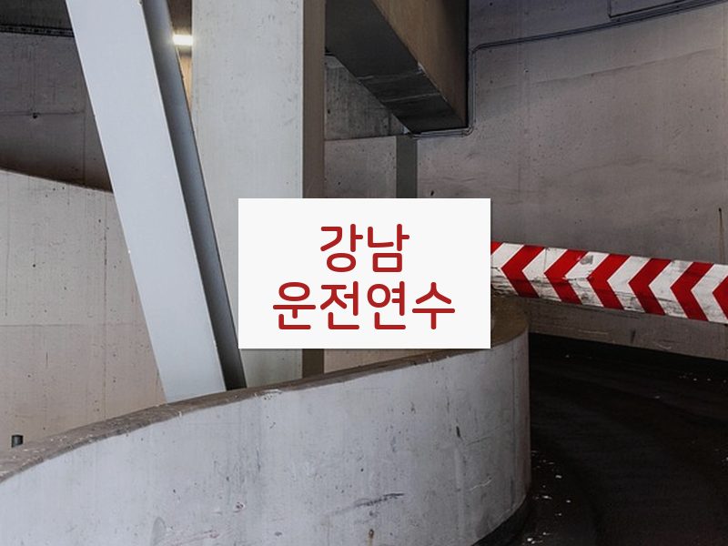 강남운전연수 후기