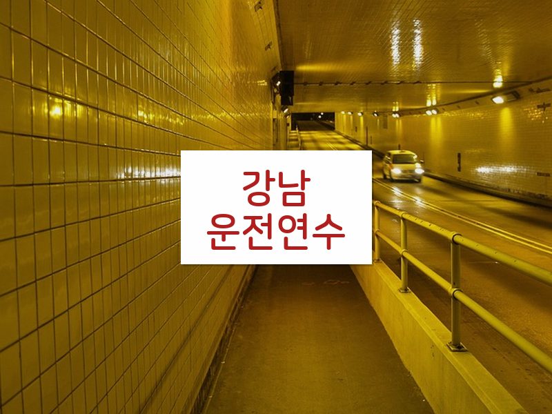 강남운전연수 후기