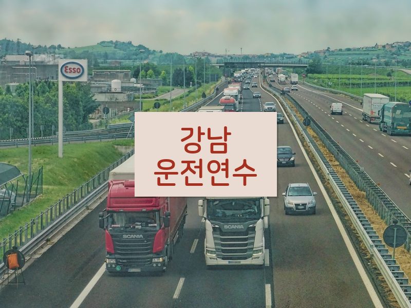 강남운전연수 후기