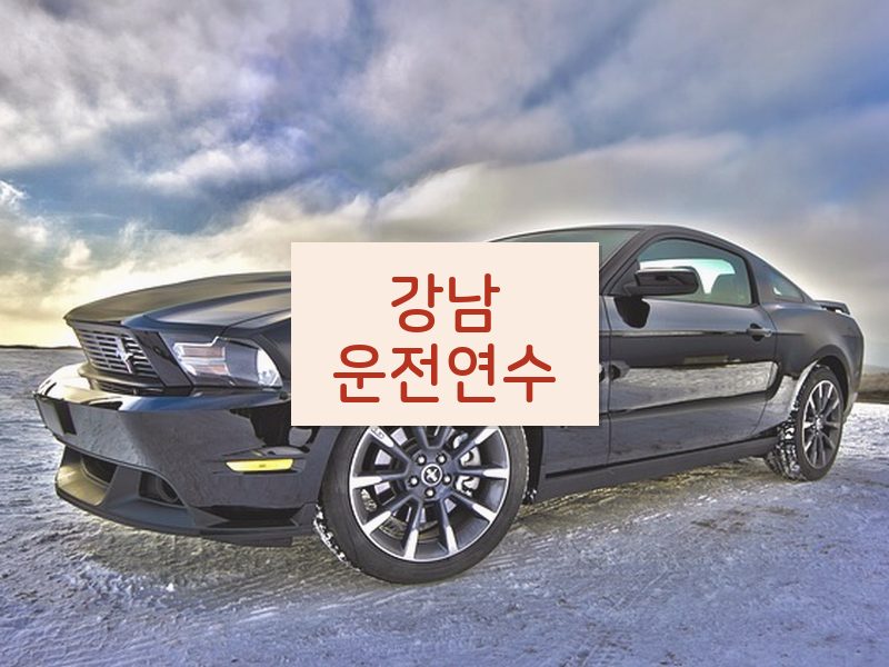 강남운전연수 후기