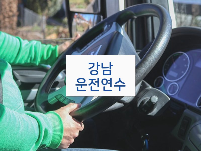 강남운전연수 후기