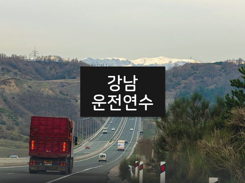 강남운전연수 후기