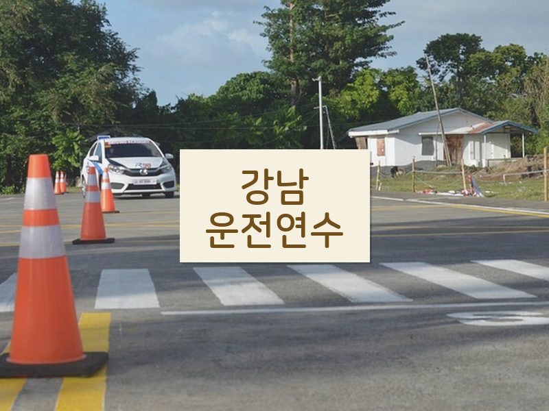 강남운전연수 후기