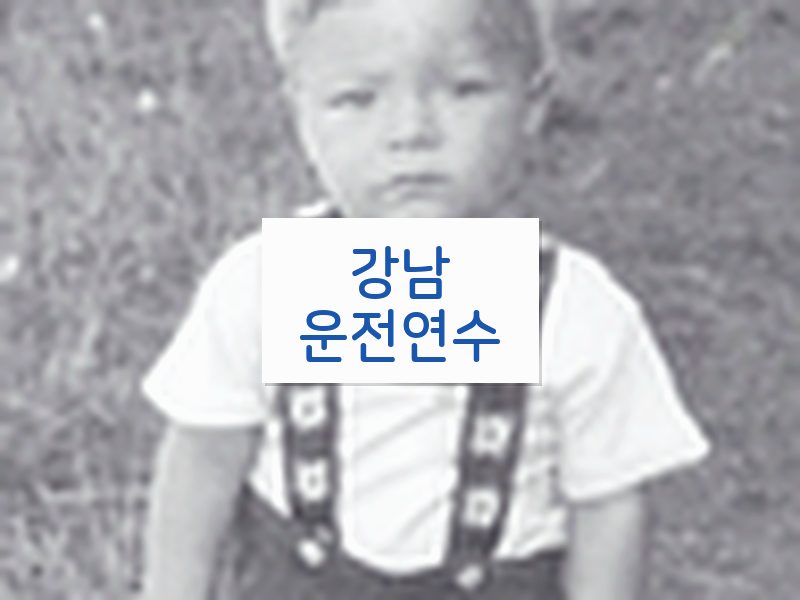 강남운전연수 후기