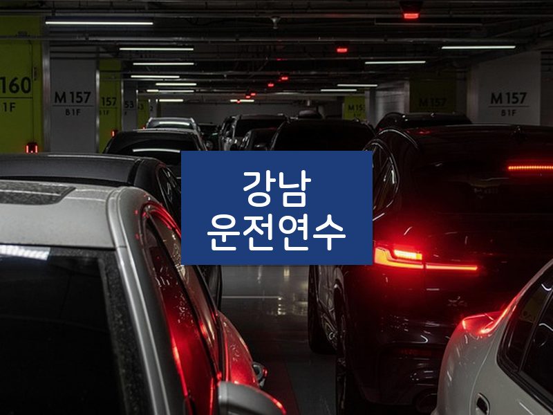 강남운전연수 후기