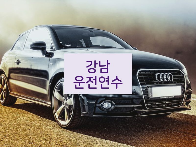 강남운전연수 후기